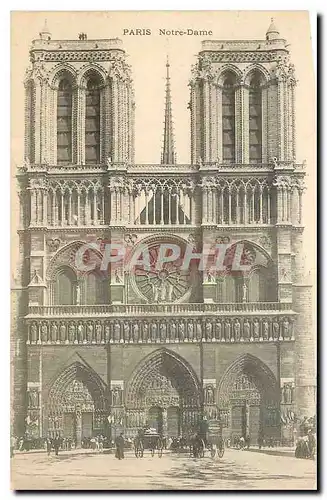 Cartes postales Paris Notre Dame