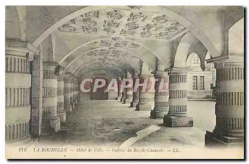 Cartes postales La Rochelle Hotel de Ville Galerie du Rez de Chaussee