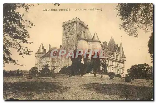Cartes postales la Rochefoucauld Le Chateau cote Ouest