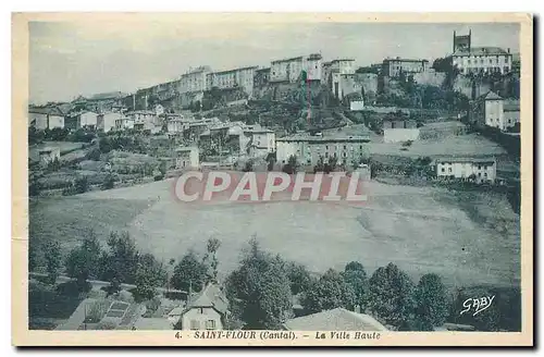 Cartes postales Saint Flour Cantal La Ville Haute