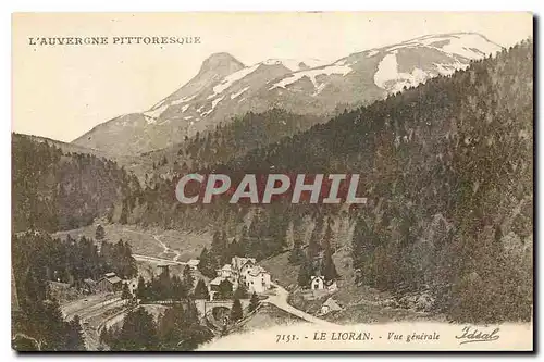 Cartes postales L'Auvergne Pittoresque Le Lioran Vue generale