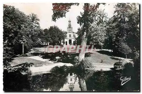 Moderne Karte Cognac Chatente Hotel de Ville et le Jardin Public