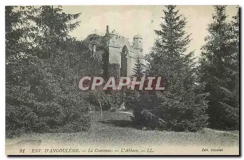 Ansichtskarte AK Env d'Angouleme La Couronne L'Abbaye