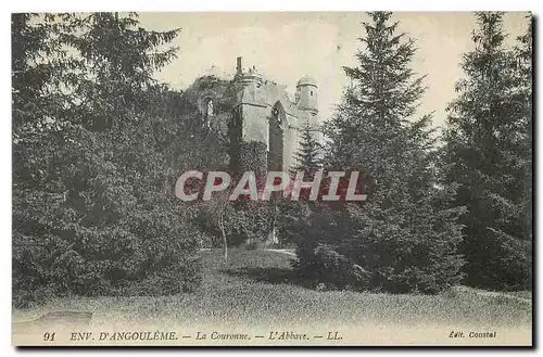 Cartes postales Env d'Angouleme La Couronne L'Abbaye
