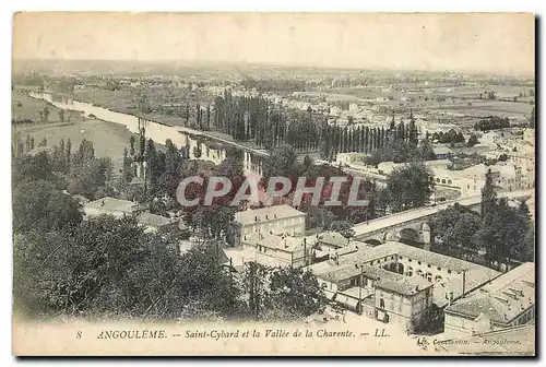 Cartes postales Angouleme Saint Cybard et la Vallee de la Charente