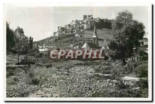 Moderne Karte La Douce France Saint Flour cantal Vue generale et les rives du Lander
