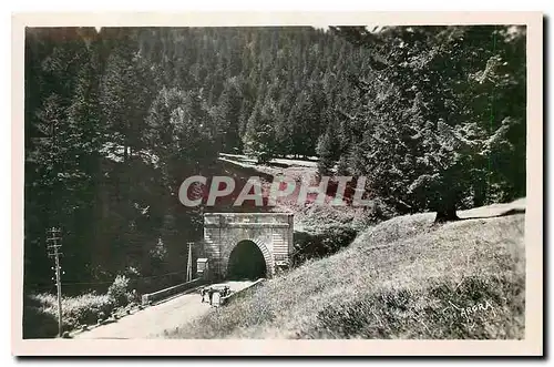 Ansichtskarte AK Le Lioran Cantal Entree Nord du Tunnel