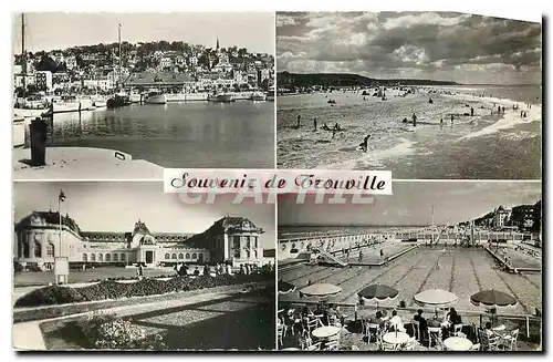 Ansichtskarte AK Trouville Vue generale La Plage Le Casino La Piscine