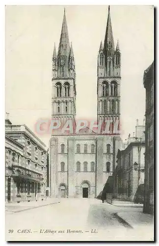 Cartes postales Caen L'Abbaye aux Hommes