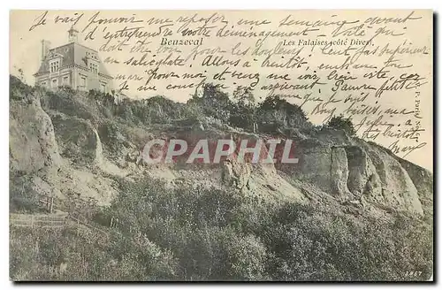 Cartes postales Beuzeval Les falaises cote Dives