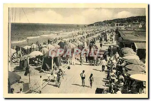 Ansichtskarte AK Deauville la Plage Fleurie Les Planches et le Bar du Soleil