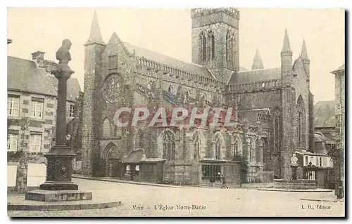 Ansichtskarte AK Vire L'Eglise Notre Dame