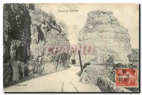 Cartes postales Tunnel de Roums