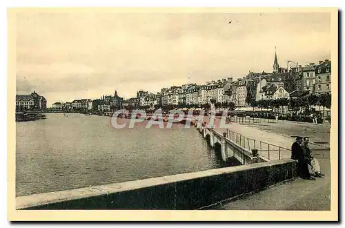 Ansichtskarte AK Trouville la Reine des Plages La Touques et les Quais