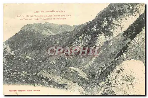 Ansichtskarte AK Les Hautes Pyrenees Haute Vallee Cascade de Paspiche