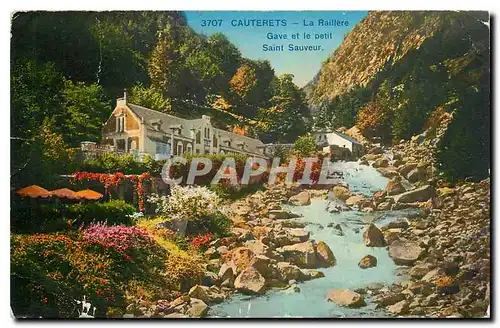 Cartes postales Cauterets La Raillere Gave et le petit Saint Sauveur