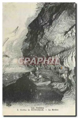 Cartes postales Les Pyrenees Grottes de Betharram La Riviere