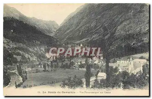 Ansichtskarte AK La Route de Gavarnie Vue Panoramique sur Cedre