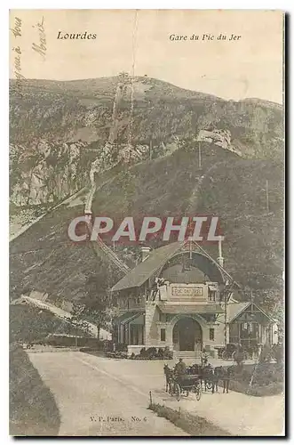 Cartes postales Lourdes Gare du Pic du Jer