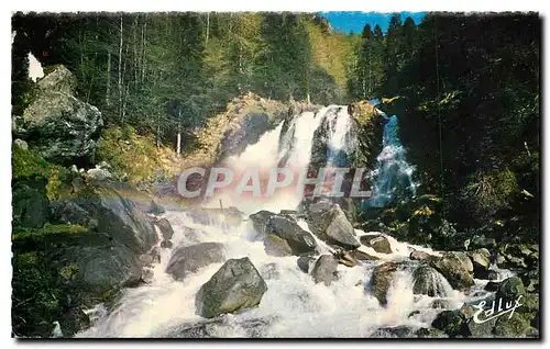 Cartes postales Les Pyrennes Cauterets Hautes Pyrenees Xasxade de Lutour