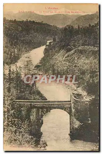 Cartes postales Foix Le Pont du Diable pres St Antoine