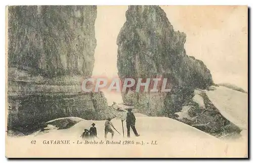 Cartes postales Gavarnie La Breche de Roland