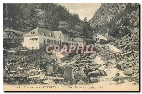 Cartes postales Envrons de Cauterets Petit Sainr Sauveur et le Pre