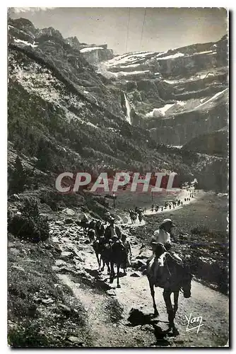 Cartes postales Gavarnie Retour du Cirque