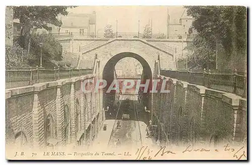 Cartes postales Le Mans Perspective du Tunnel