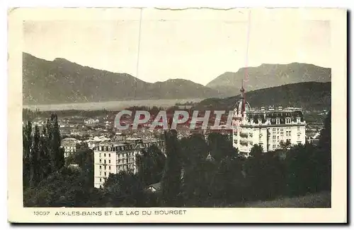 Cartes postales Aix les Bains Le lac du Bourget
