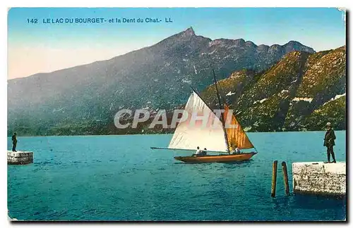 Cartes postales Le lac du Bourget et la Dent du Chat