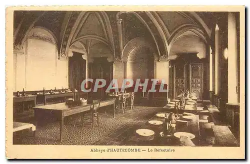 Cartes postales Abbaye d'Hautecombe Le Refectoire