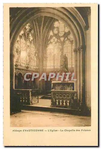 Cartes postales Abbaye d'Hautecombe l'Eglise La Chapelle des Princes