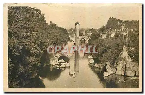 Cartes postales Les Pyrenees Orthez Le Gave et le Vieux Pont