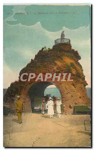 Cartes postales Biarritz Le Rocher