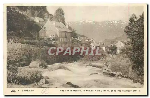 Cartes postales Lourdes Vue sur le Bastan le Pic