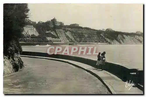 Ansichtskarte AK Biarritz Basses Pyr La Plage de la Cote des Basques