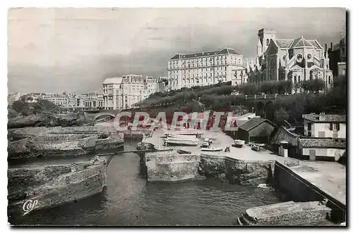 Ansichtskarte AK Biarritz Vue generale de la Plage