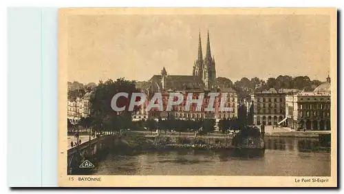 Ansichtskarte AK Bayonne La Place du Reduit