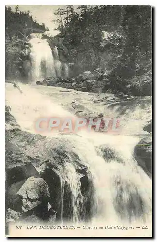 Ansichtskarte AK Pyrenees Ocean Vallee d'Aspe Escot Le Viaduc du Chemin de fer Transpyreneen