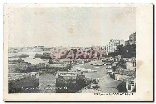 Cartes postales Biarritz Port des Pecheurs