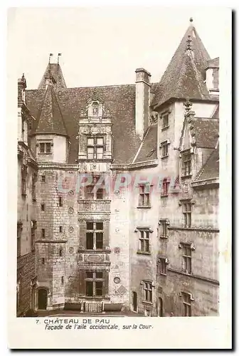 Ansichtskarte AK Chateau de Pau Facade de l'Aile Occidentale sur la Cour
