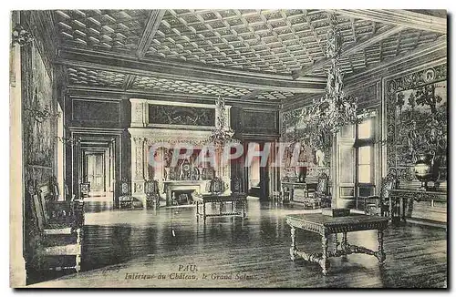 Cartes postales Pau Interieur du Chateau le Grand salon