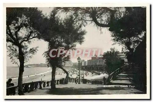 Cartes postales Biarritz Grande Plage