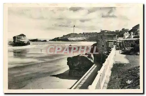 Ansichtskarte AK Biarritz Promenade vers le Phare