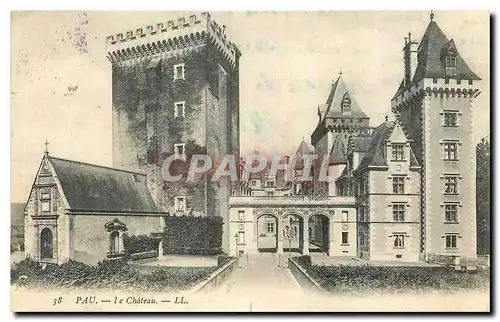 Cartes postales Pau le Chateau