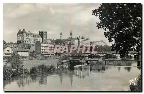 Cartes postales Pau B P le Gave et le Chateau