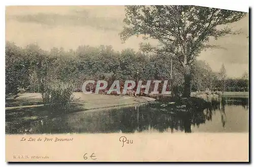 Cartes postales Pau le Lac du Parc Beaumont