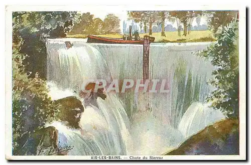 Cartes postales Aix les Bains Chute du Sierroz