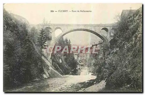 Cartes postales Flumet Pont de Bellecombe